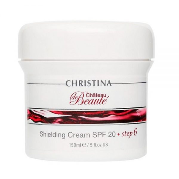 CHATEAU DE BEAUTE Shielding Cream SPF 20 - Step 6