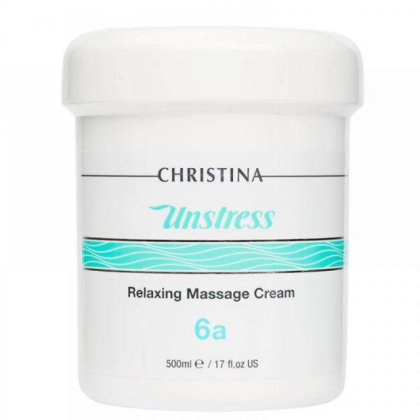 UNSTRESS Relaxing Massage Cream - Step 6A